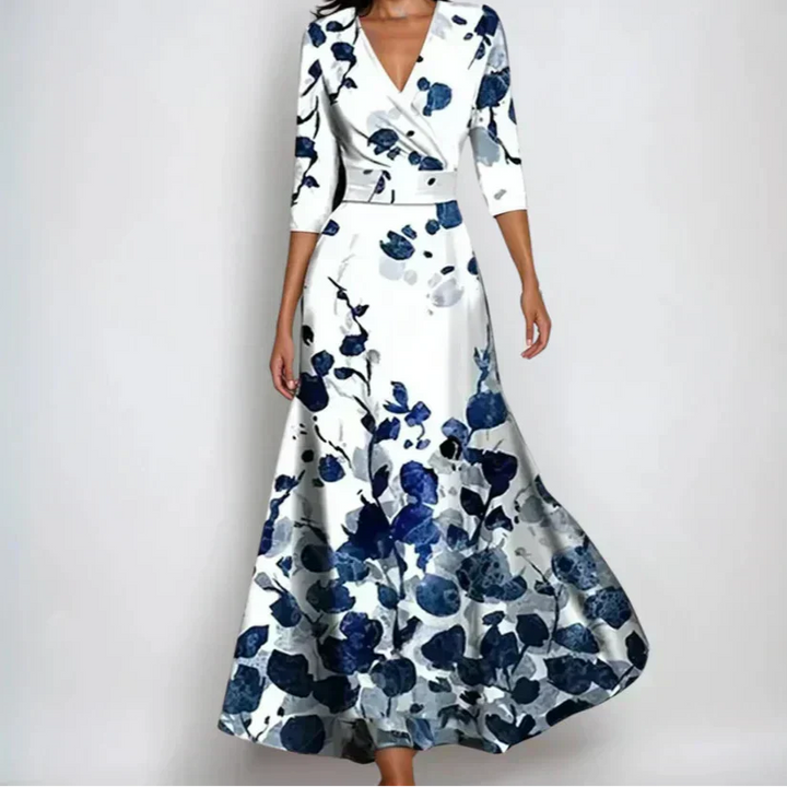 Emily – Elegant Floral Dress