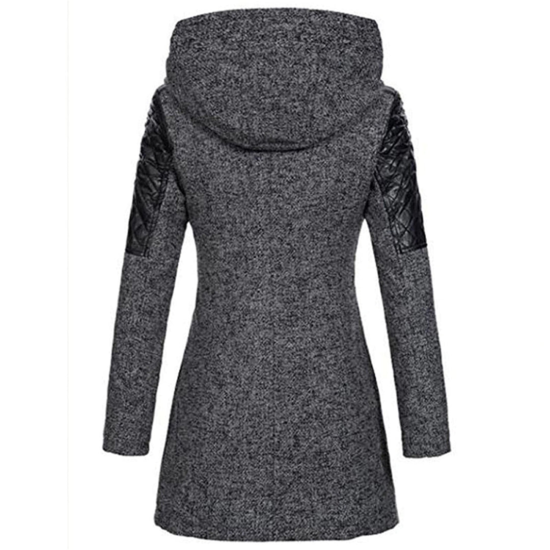 Women's Long Winter Coat with Hood