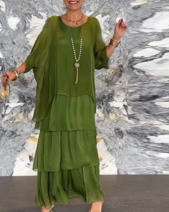 Celeste | Elegant Flowing Maxi Dress