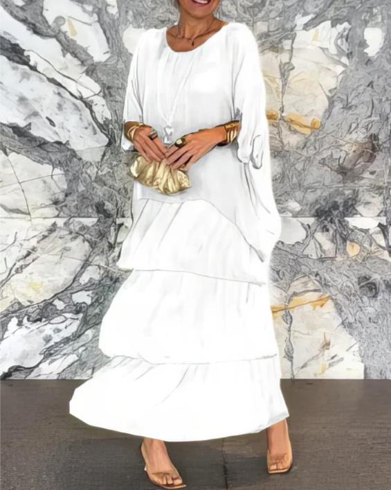 Celeste | Elegant Flowing Maxi Dress