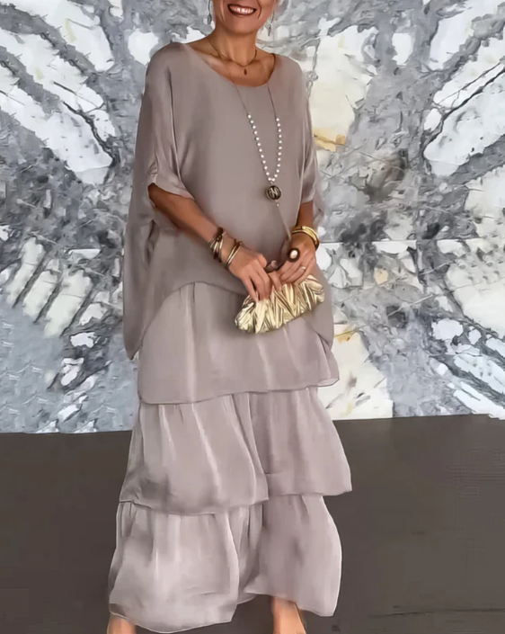 Celeste | Elegant Flowing Maxi Dress
